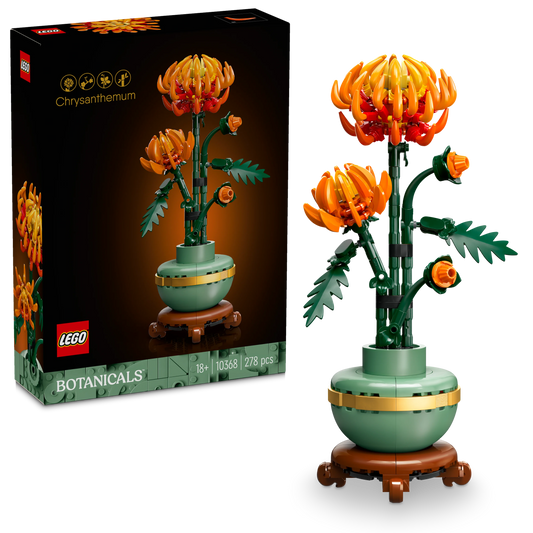 LEGO® Icons Chrysantheme (10368); Bauset; Blumendeko