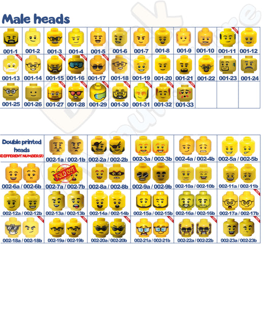 Personalisierter LEGO® Minifiguren Schlüsselanhänger - Ideales Geschenk für den Freund, Partner, Mann, Frau