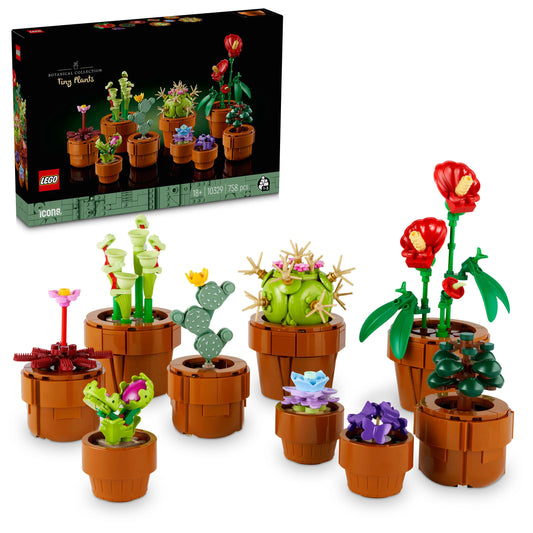 LEGO® Icons Mini Pflanzen (10329); Bauset für Erwachsene